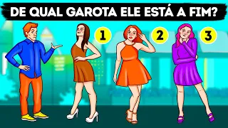 16 Enigmas Traiçoeiros Que Eu Errei — Vamos Ver Se Você Consegue Decifrá-los