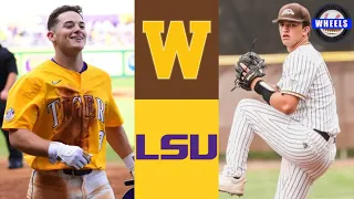 Western Michigan vs #1 LSU Highlights (Game 3) | 2023 College Baseball Highlights