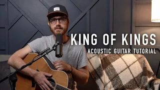 King Of Kings - Hillsong Worship || Acoustic Guitar Tutorial