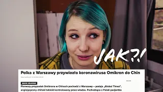 Czy to możliwe że Polka przywiozła do Chin omikron?