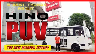 The New Modern Jeepney | Hino PUV