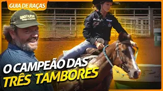 TRÊS TAMBORES, A PROVA DE OURO DO QUARTO DE MILHA! | RICHARD RASMUSSEN