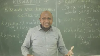 PAN KISWAHILI:Vuga vuba Igiswayire ureba iri somo.|Zingatia haraka Kiswahili.