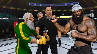 Old Bruce Lee vs. Kimbo Slice (EA sports UFC 4)