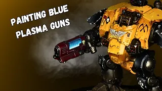 How to paint blue Plasma Guns