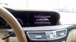 Мерседес w221 s класс чудо монитор