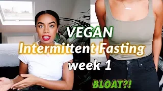 I Tried Intermittent Fasting Vegan | Week 1 Vlog
