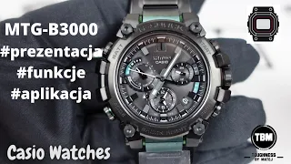 Prezentacja Casio G-SHOCK MTG-B3000BD-1A2ER by Matej - funkcje i recenzja G-Shock Polska