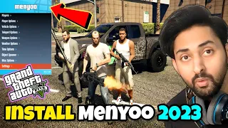 How to Install MENYOO TRAINER in GTA 5 (LATEST VERSION 2023) | GTA 5 Mods 2023 Hindi/Urdu | The Noob