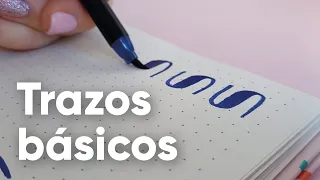 TRAZOS BÁSICOS para aprender LETTERING