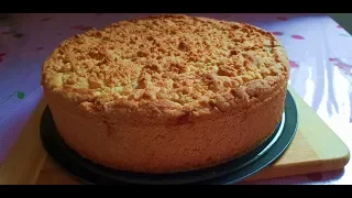 Яблочный пирог Легко и Просто APFELKUCHEN  APPLE-PIE