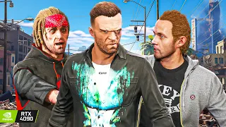 GTA V: 'Friends Reunited' Chaos Mod on RTX 4090 - Mission Walkthrough Ultra Gameplay [4K]