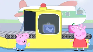 Peppa Pig Português Brasil | Peppa no aeroporto | Desenhos Animados