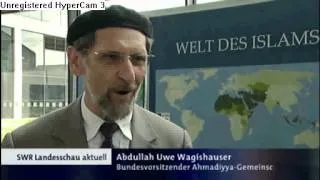 SWR News Jalsa Salana Germany 2012 der Islam Ahmadiyya Muslim Jamaat in Karlsruhe