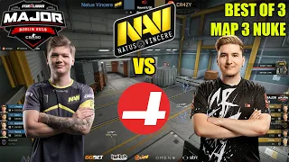 NAVI vs CRAZY | MAP 3 | РЕШАЮЩАЯ КАРТА | STARLADDER MAJOR BERLIN 2019 | HIGHLIGHTS | #CSGO