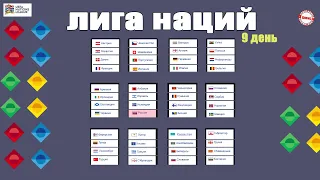 Лига Наций 2022. Результаты 9 дня. Таблицы. Расписание. Португалия – Чехия и непобедимая Норвегия.