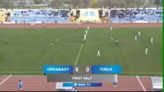Ordabasy -Tobol 3-0