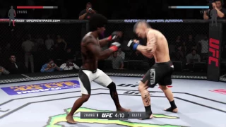 UFC 2 cheater gets ko'd