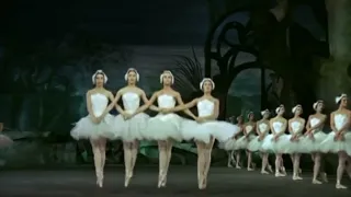 Little Swan Dance in SWAN LAKE, a Tchaikovsky ballet with Rudolf Nureyev and Margot Fonteyn, 1966