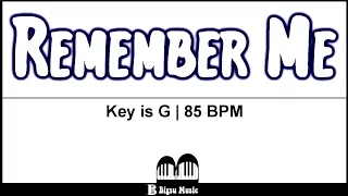 Remember Me (Lyrics | Piano Karaoke Version | Instrumental) Miguel