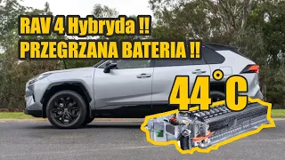 Przegrzana bateria Toyota RAV4 hybryda / nowy model !!