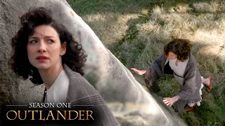 Claire's Traumatic First Travel Through Time | Outlander