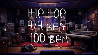 4/4 Drum Beat - 100 BPM - HIP HOP