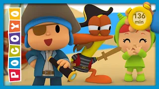 ☠️ POCOYO & NINA EPISODIOS COMPLETOS - ¡Piratas a bordo! 136 min | CARICATURAS y DIBUJOS ANIMADOS