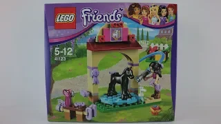 41123 LEGO® Friends Set Foal's Washing Station Unboxing 4K by Brickmanuals