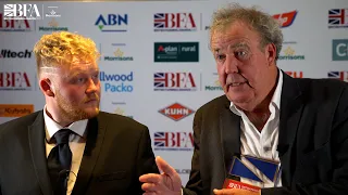 Jeremy Clarkson uses his platform to champion British farmers - British Farming Awards 2021  #BFA21