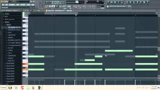 FL Studio 10 | Making a Hiphop/Trap beat| by AeronJ