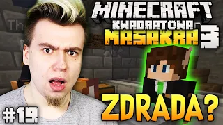 PRZESŁUCHANIE EWRONA! CZY ZDRADZIŁ GANG XXL? Minecraft Kwadratowa Masakra 3 #19