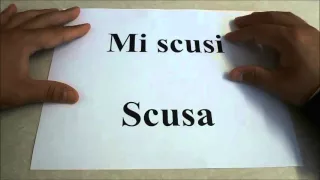 How To Say Excuse Me In Italian-Language Lesson