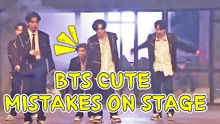 [BTS Funny moments ] BTS cute mistakes on stage P.t 1/방탄의 귀여운 실수 안무