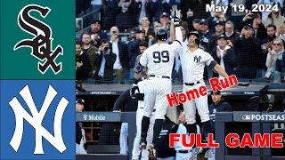 White Sox vs Yankees May 18, 2024 FULL GAME Highlights | MLB Highlights |2024 MLB Season