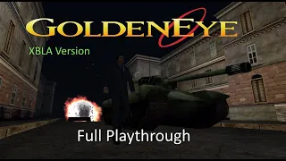 Goldeneye 007 XBLA Full Playthrough - Secret Agent - No Deaths