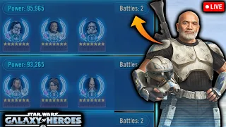 Twice the Captain Rex, Double the Profit! Best 3v3 Grand Arena Captain Rex Team?