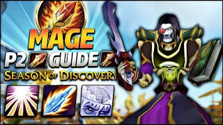 MAGE LvL 40 GUIDE, BIS, SPEC: Season of Discovery Phase 2 | Classic WOW