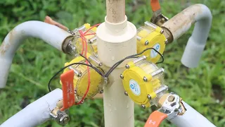 Series & Parallel Connection of Micro Hydro Turbines. |DIY|