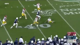 Saquon Barkley runs through USC defense for 79 yard touchdown Rose Bowl