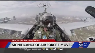 COVID-19 Air Force flyover takes place Saturday