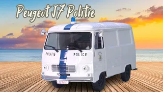 Peugeot J7 Politie: The Belgian Patrol Classic in 1:43 Scale