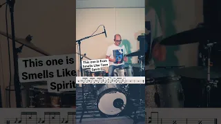 Legendary drum fill from Nirvana’s Smells Like Teen Spirit by Dave Grohl