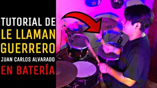 Le Llaman Guerrero | JCA | Tutorial Batería!! 🥁🎶🎧