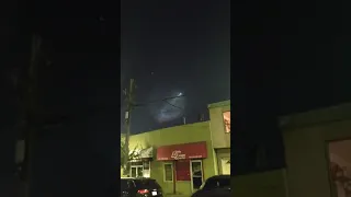 Mysterious light over SF Bay area..UFO????