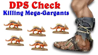 DPS Check - Killing Mega Gargants in AOS 3.0