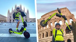 From Milan to Rome on a SCOOTER