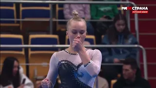 Angelina Melnikova Vault EF 2023 Russian Championships Event Finals