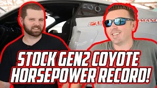 VMP Gen3R : Stock Gen2 Coyote Horsepower Record!