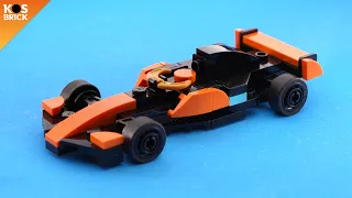 Lego 30683 McLaren Formula 1 Car Speed Champions (Tutorial)